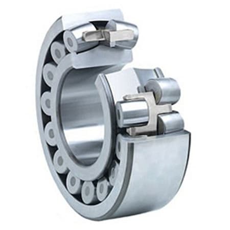Skf Spherical Roller Bearing, 50MM Straight Bore, 90MM Outside Diameter, 23MM Width 22210 E